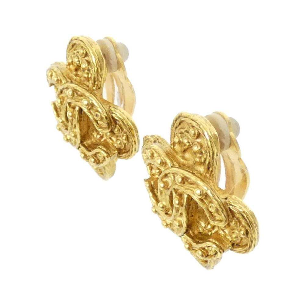 CHANEL Authentic Gold Earrings - Picture 2 of 6